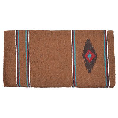 Diamond R Single Weave Saddle Blanket