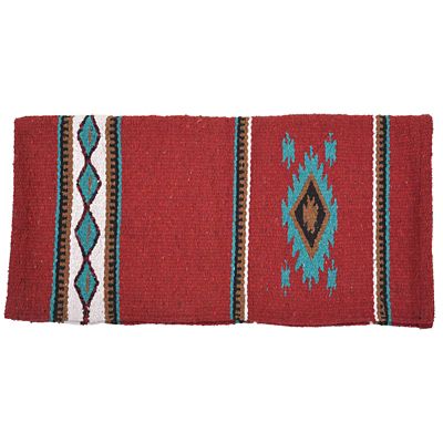 Diamond R Double Weave Saddle Blanket