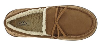Image showing  Men's Memory Foam Moccasin Slippers