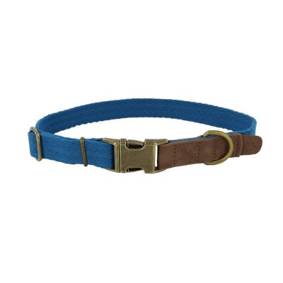 MuttNation Fueled by Miranda Lambert Solid Color Adjustable Woven Dog Collar