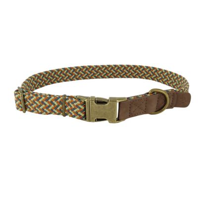 MuttNation Fueled by Miranda Lambert Pattern Woven Adjustable Dog Collar