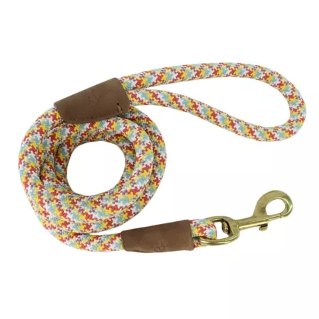 MuttNation Fueled by Miranda Lambert Patterned Woven Rope Dog Leash Dog Basic Leashes