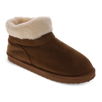 Blue Mountain Women's Memory Foam Bootie Slippers at Tractor