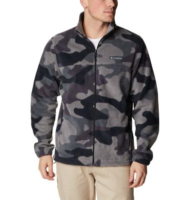Columbia Sportswear Steens Mountain Printed Jacket Camo Fleece Coat - Very good coat