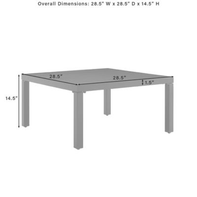 Image showing  Piermont Metal Sectional Patio Coffee Table