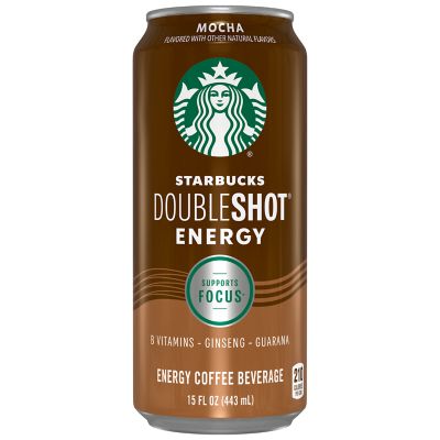 Starbucks Double Shot Energy Mocha, 15 oz., 012000028458