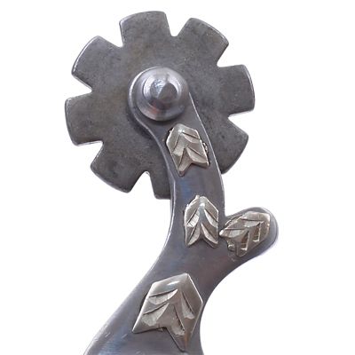 Image showing  Unisex Youth Stainless All-Around 8-Point Spurs, 1-1/2 in. Shank