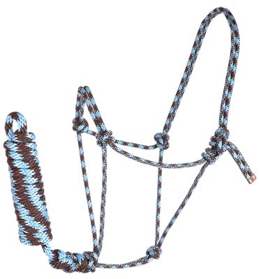 Reinsman Polypropylene Braided Rope Horse Halter with 10 ft. Lead