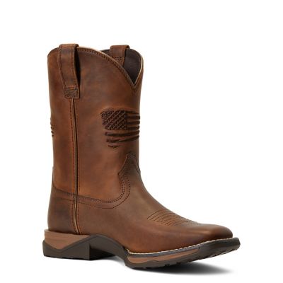 Image showing  Unisex Kids' Anthem Patriot Western Boots