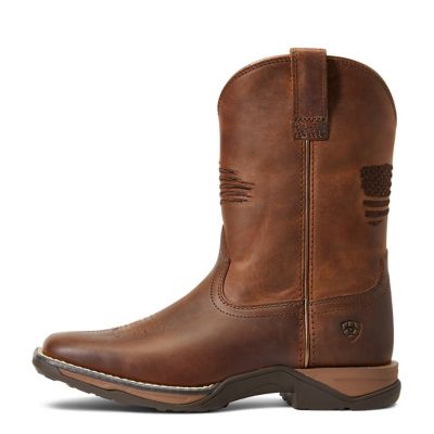 Image showing 5 th Ariat Unisex Youth Anthem Patriot Western Boots
