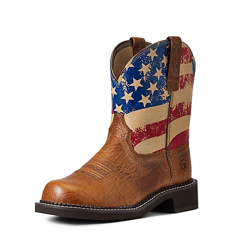 Ariat Women's Fatbaby Heritage Patriot Western Boots, 10040269