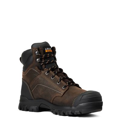 Image showing 6 th Ariat Women's Treadfast Steel Toe Waterproof Work Boots, 6 in.