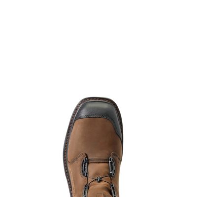 Image showing 2 th Ariat Men's WorkHog XT Carbon Toe Waterproof Work Boots, 8 in., BOA Fit System