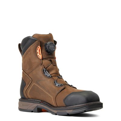 Image showing 6 th Ariat Men's WorkHog XT Carbon Toe Waterproof Work Boots, 8 in., BOA Fit System
