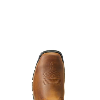 Image showing 2 th Ariat Men's Square Toe Rebar Flex Western VentTEK Incognito Work Boots