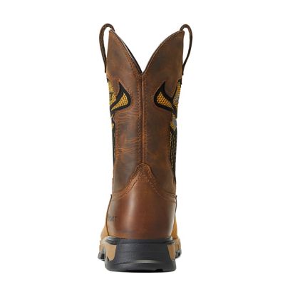 Image showing 5 th Ariat Men's Square Toe Rebar Flex Western VentTEK Incognito Work Boots