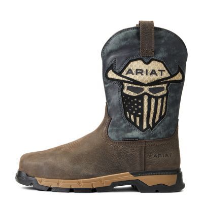 Image showing 5 th Ariat Men's Rebar Flex Western VentTEK Incognito Composite Toe Work Boots
