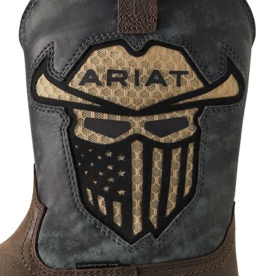 Image showing 3 th Ariat Men's Rebar Flex Western VentTEK Incognito Composite Toe Work Boots