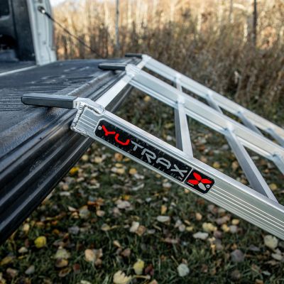 Image showing  Silver 69 in. Aluminum Bi-Fold Truck Ramp - TX102