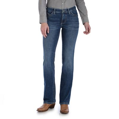 Image showing 0 th Wrangler Women's Classic Fit Mid-Rise Ultimate Riding Jeans