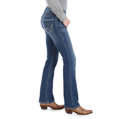 Image showing 1 th Wrangler Women's Classic Fit Mid-Rise Ultimate Riding Jeans
