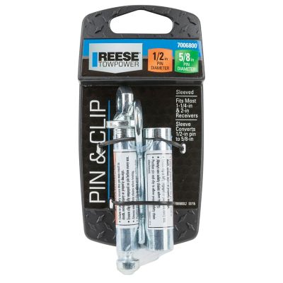 Image showing  Sleeved Towing Receiver Pin and Clip, 1/2 in. - 5/8 in., 7006800
