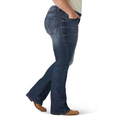Image showing 2 th Wrangler Women's Mid-Rise Ultimate Riding Jeans, Willow