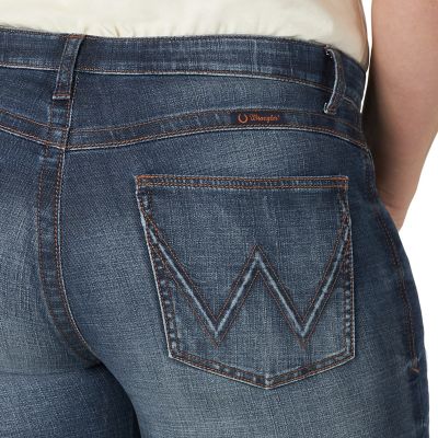 Image showing 3 th Wrangler Women's Mid-Rise Ultimate Riding Jeans, Willow