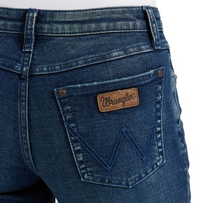 Image showing  Women's Relaxed Fit Mid-Rise Retro Mae Wide Leg Trouser Jeans