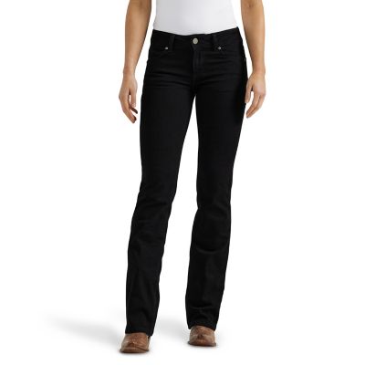 Wrangler Women's Mid-Rise Essential Bootcut Jeans