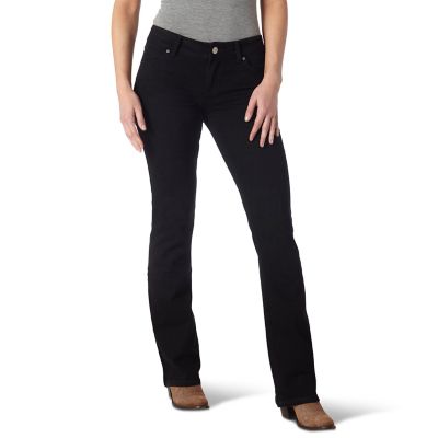 Wrangler Women's Mid-Rise Essential Bootcut Jeans