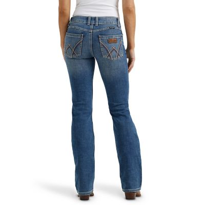 Image showing  Women's Mae Retro Mid-Rise Bootcut Jeans