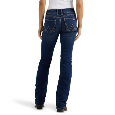 Image showing 1 th Wrangler Women's Mid-Rise Retro Mae Bootcut Jeans