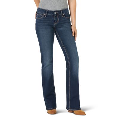 Wrangler Women's Mid-Rise Retro Mae Bootcut Jeans