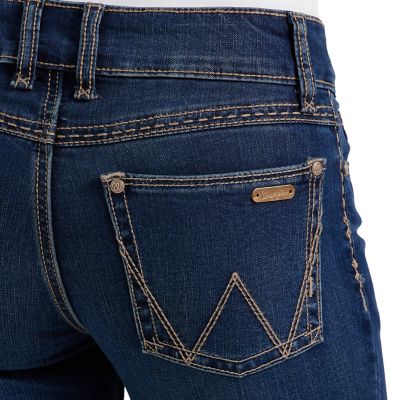 Image showing 4 th Wrangler Women's Mid-Rise Retro Mae Bootcut Jeans