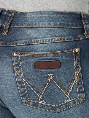 Image showing  Women's Mid-Rise Retro Mae Bootcut Plus Size Jeans