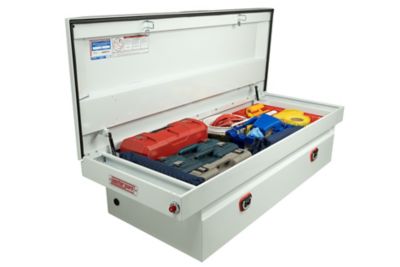 Image showing 7 th Weather Guard 15.5 cu. ft. Steel Extra Wide Standard Profile Crossover Truck Tool Box for Full Size Trucks, 72 in. x 27.5 in.