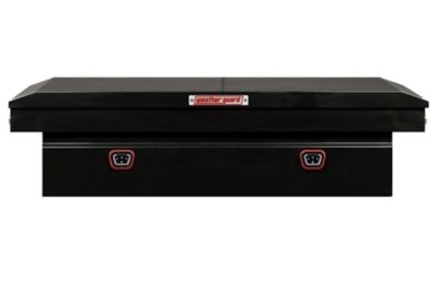 Image showing 8 th Weather Guard 15.5 cu. ft. Steel Extra Wide Standard Profile Crossover Truck Tool Box for Full Size Trucks, 72 in. x 27.5 in.
