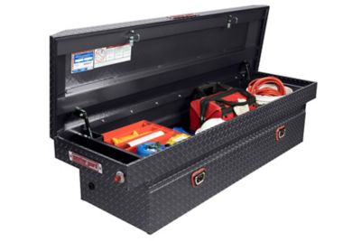 Image showing 7 th Weather Guard 15.5 cu. ft. Aluminum Extra Wide Standard Profile Crossover Truck Tool Box for Full Size Trucks, 72 in. x 27.5 in.