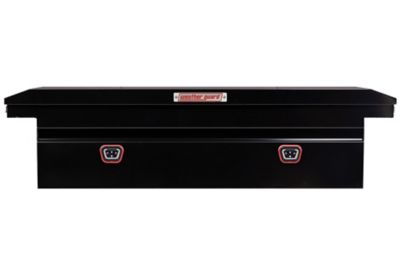 Image showing 8 th Weather Guard 11 cu. ft. Steel Low-Profile Crossover Truck Tool Box for Full Size Trucks, 72 in. x 20 in.