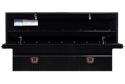 Image showing 7 th Weather Guard 11 cu. ft. Aluminum Low-Profile Crossover Truck Tool Box for Full Size Trucks, 72 x 20in.