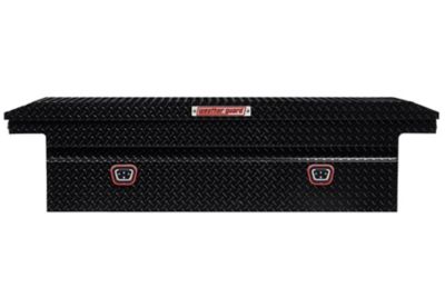 Image showing 8 th Weather Guard 11 cu. ft. Aluminum Low-Profile Crossover Truck Tool Box for Full Size Trucks, 72 x 20in.