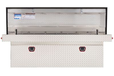 Image showing 7 th Weather Guard 15 cu. ft. Aluminum Extra Deep Standard Profile Crossover Truck Tool Box for Full Size Trucks, 72 x 20 x 24in.