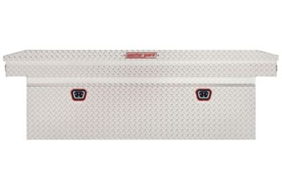 Image showing 8 th Weather Guard 15 cu. ft. Aluminum Extra Deep Standard Profile Crossover Truck Tool Box for Full Size Trucks, 72 x 20 x 24in.