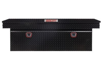 Image showing 8 th Weather Guard 15 cu. ft. Aluminum Extra Deep Standard Profile Crossover Truck Tool Box for Full Size Trucks, 72 x 20 x 24in.