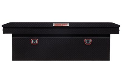 Image showing 8 th Weather Guard 15 cu. ft. Aluminum Extra Deep Standard Profile Crossover Truck Tool Box for Full Size Trucks, 72 x 20 x 24in.