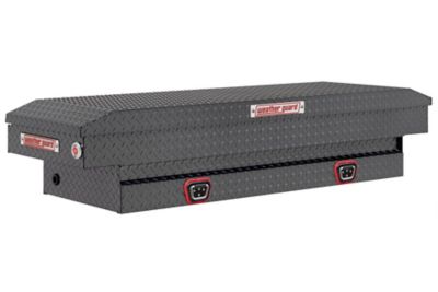 Weather Guard 62 in. Gunmetal Gray Aluminum Standard Profile Crossover Truck Tool Box