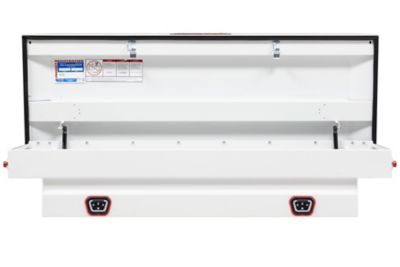 Image showing 7 th Weather Guard 7 cu. ft. Steel Compact Standard Profile Crossover Truck Tool Box for Mid-Size Trucks, 62 in. 20 in. x 13 in.