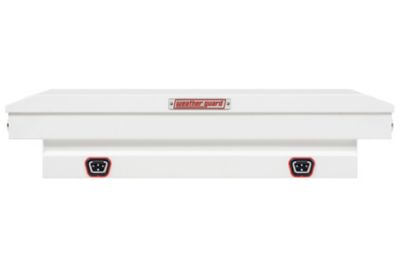 Image showing 8 th Weather Guard 7 cu. ft. Steel Compact Standard Profile Crossover Truck Tool Box for Mid-Size Trucks, 62 in. 20 in. x 13 in.
