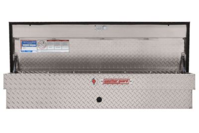 Image showing 7 th Weather Guard 4 cu. ft. Aluminum Standard Profile Lo-Side Truck Tool Box, 56 in. x 17 in. 13 in.
